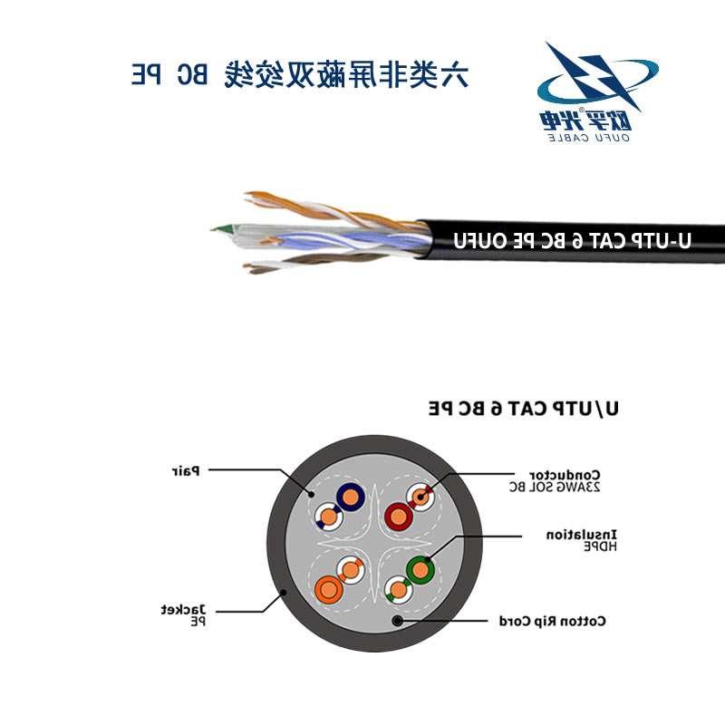 大足区U/UTP6类4对非屏蔽室外电缆(23AWG)